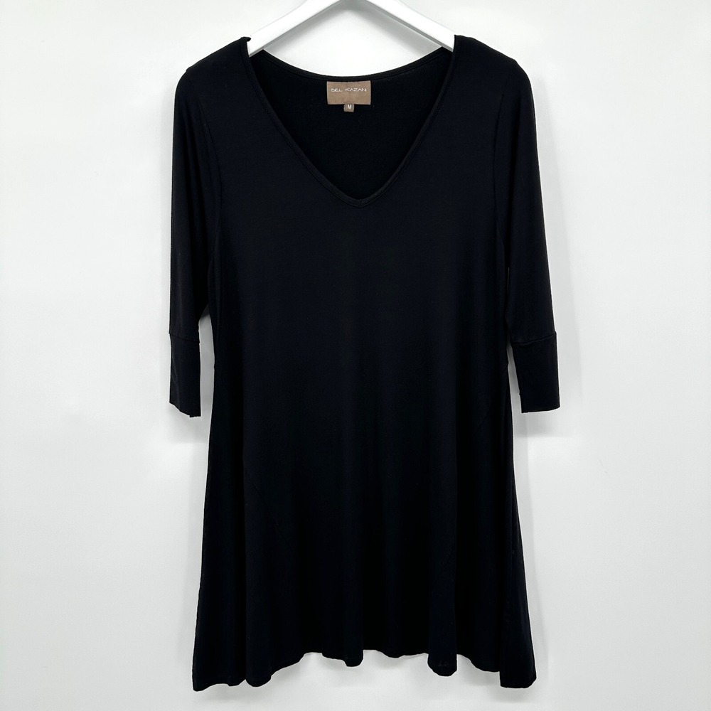 Bel Kazan Anthropologie Dress Medium Knit Witchy Whimsigoth Minimalist Capsule - Picture 11 of 11